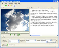 AVI WMV 2 PSP CONVERTER screenshot